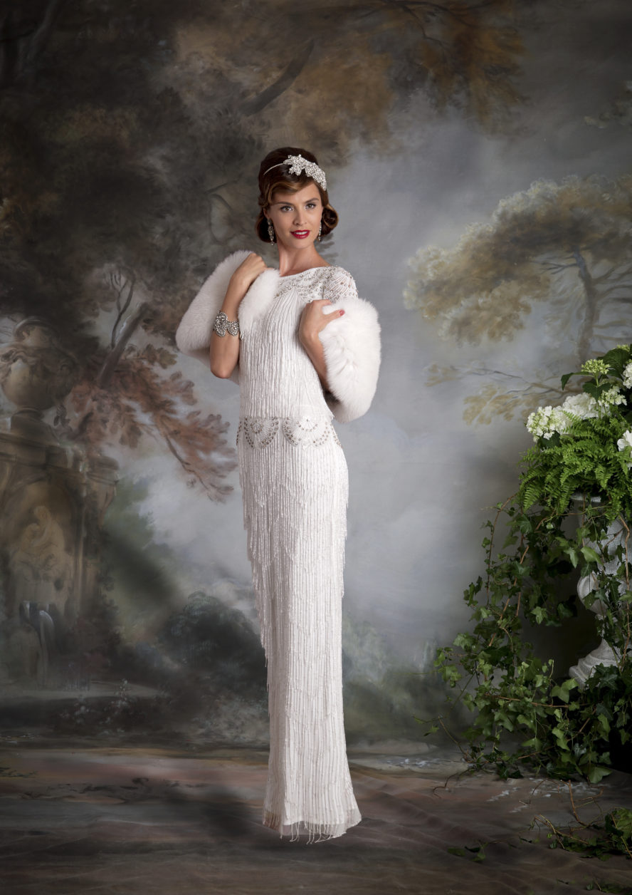Bröllopsklänning 20-tal Vintage från Ramona Design